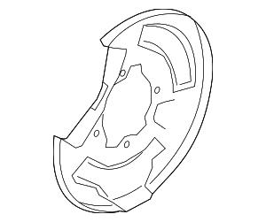 Splash Shield - Volvo (31665970)