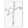 Suction Hose - Volkswagen (5Q0-816-743-C)