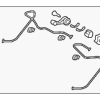 Seat Belt Receptacle - Mercedes-Benz (0009503600)
