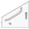 Fuel Tank Mount Strap - BMW (16-11-6-757-172)