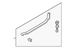 Fuel Tank Mount Strap - BMW (16-11-6-757-172) Fuel Tank Mount Strap - BMW (16-11-6-757-172)