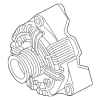 Alternator - Mercedes-Benz (011-154-72-02-83)