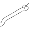 HVAC Heater Hose - BMW (64-21-8-363-198)