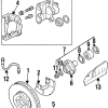 Brake Pads Front - Volkswagen (1H0-698-151-A)