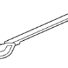 Seat Belt Guide - Audi (8F0-859-762-A-AZ3)