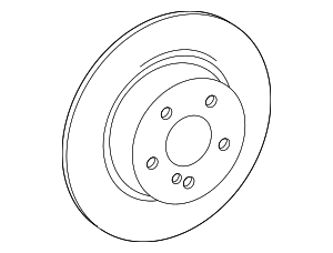 Disc Brake Rotor - Mercedes-Benz (167-423-89-00-07) Disc Brake Rotor - Mercedes-Benz (167-423-89-00-07)