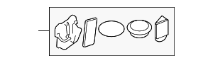 Door Shell Seal Kit - Volvo (31209998)