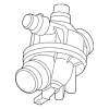 Engine Coolant Thermostat Kit - BMW (11-53-7-549-476)