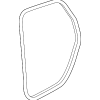 Weather-Strip On Body - Audi (4G5-833-721-A)