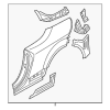 Quarter Panel - Audi (8S7-809-837)