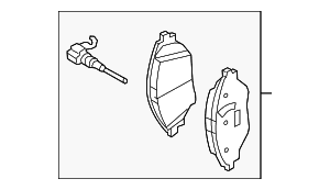 Brake Pads - Audi (3Q0-698-151-B)