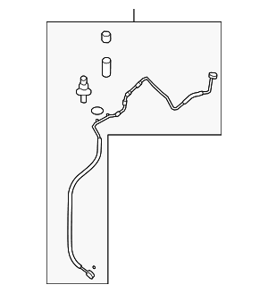 AC Hose - Volkswagen (3C0-820-741-AK)