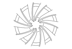 Wheel - Volkswagen (3G8-601-025-D-2ZT) Wheel - Volkswagen (3G8-601-025-D-2ZT)