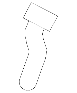 Connector Hose - Volkswagen (5N0-121-051-C)