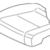 Seat Cover - Volkswagen (561-881-405-M-UFE)