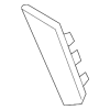 Seat Belt Cover - BMW (51-43-7-073-361)