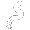 Connector Hose - Audi (80A-819-332-AB)