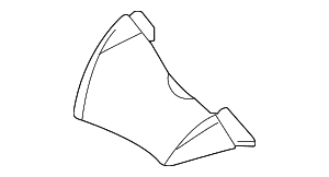 2006-2008 BMW Z4 - Seat Belt Guide - BMW (72-11-3-421-468)