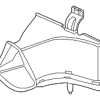Side Duct - BMW (51-74-8-072-093)