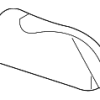 Tail Lamp Pocket - BMW (41-34-8-202-586)