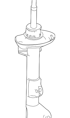 Suspension Strut - Mercedes-Benz (204-323-28-00-64)