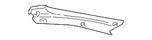 Windshield Pillar Trim - Volvo (8664383)