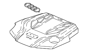 Engine Cover - Audi (06M-103-925-P)