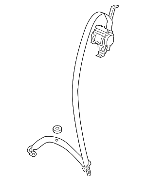 Seat Belt - Audi (4N0-857-806-K-KPZ) Seat Belt - Audi (4N0-857-806-K-KPZ)