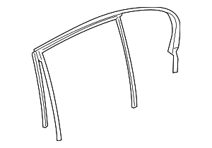 Run Weather-Strip - BMW (51-35-7-381-281) Run Weather-Strip - BMW (51-35-7-381-281)