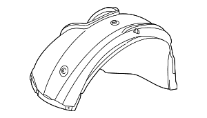 Fender Liner - BMW (51-71-8-159-424)