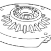 Strut Mount - BMW (31-30-6-895-027)