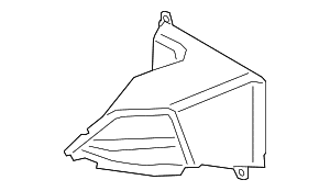 Side Duct - BMW (51-74-8-074-138) Side Duct - BMW (51-74-8-074-138)