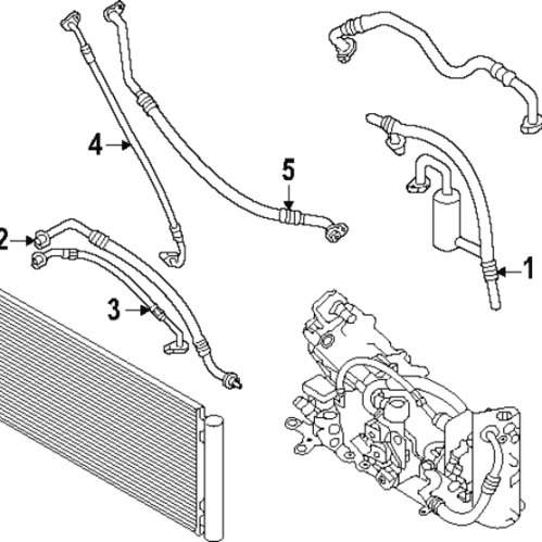 AC Hose - Volvo (32275948)