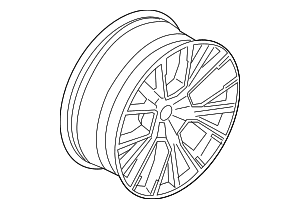 Wheel, Alloy - BMW (36-11-8-090-096) Wheel, Alloy - BMW (36-11-8-090-096)