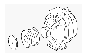 Alternator - Mercedes-Benz (000-906-27-00-87)