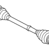 Axle Assembly - Audi (8E0-501-203-R)