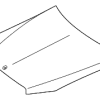 Hood Panel - Mercedes-Benz (213-880-03-57)