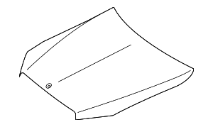 Hood Panel - Mercedes-Benz (213-880-03-57)