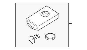 Keyless Entry Transmitter - Volvo (31652606)