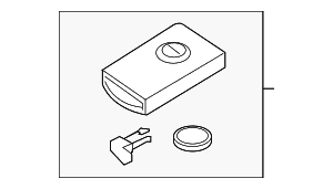 Keyless Entry Transmitter - Volvo (31652604)