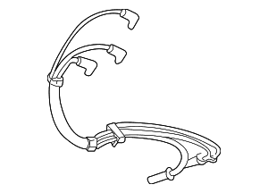 Spark Plug Wire - Audi (078-905-536-B) Spark Plug Wire - Audi (078-905-536-B)