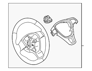 Steering Wheel - Volkswagen (5C0-419-091-EN-81U)