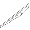 Wiper Blade - Mercedes-Benz (117-820-00-45)