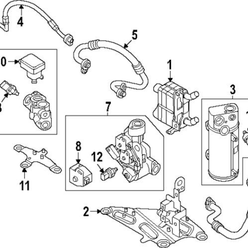 AC Hose - Volvo (32226960)