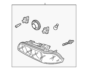 Headlamp Assembly - BMW (63-12-6-912-439)