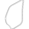 Door Weather-Strip - Audi (4M0-839-911-E)