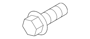 Engine Water Pump Outlet Pipe Bolt - Audi (N-910-968-01)