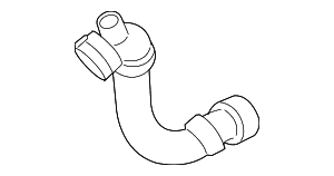 Lower Hose - BMW (17-12-7-602-294) Lower Hose - BMW (17-12-7-602-294)