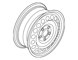 Spare Wheel - Volkswagen (5Q0-601-027-S-03C)