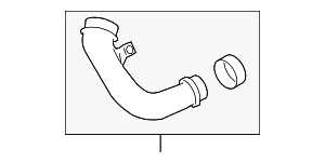 Air Outlet Tube - BMW (13-71-7-599-290)